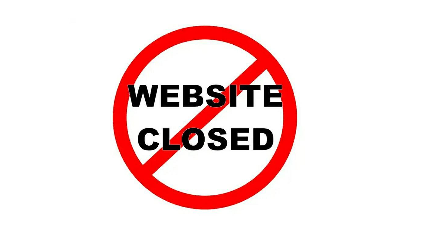 Website closed
